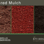 20 Yards Brown, Black, Red Mulch Bulk Delivery
