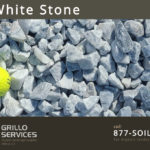 ¾” White Stone (1 yard)