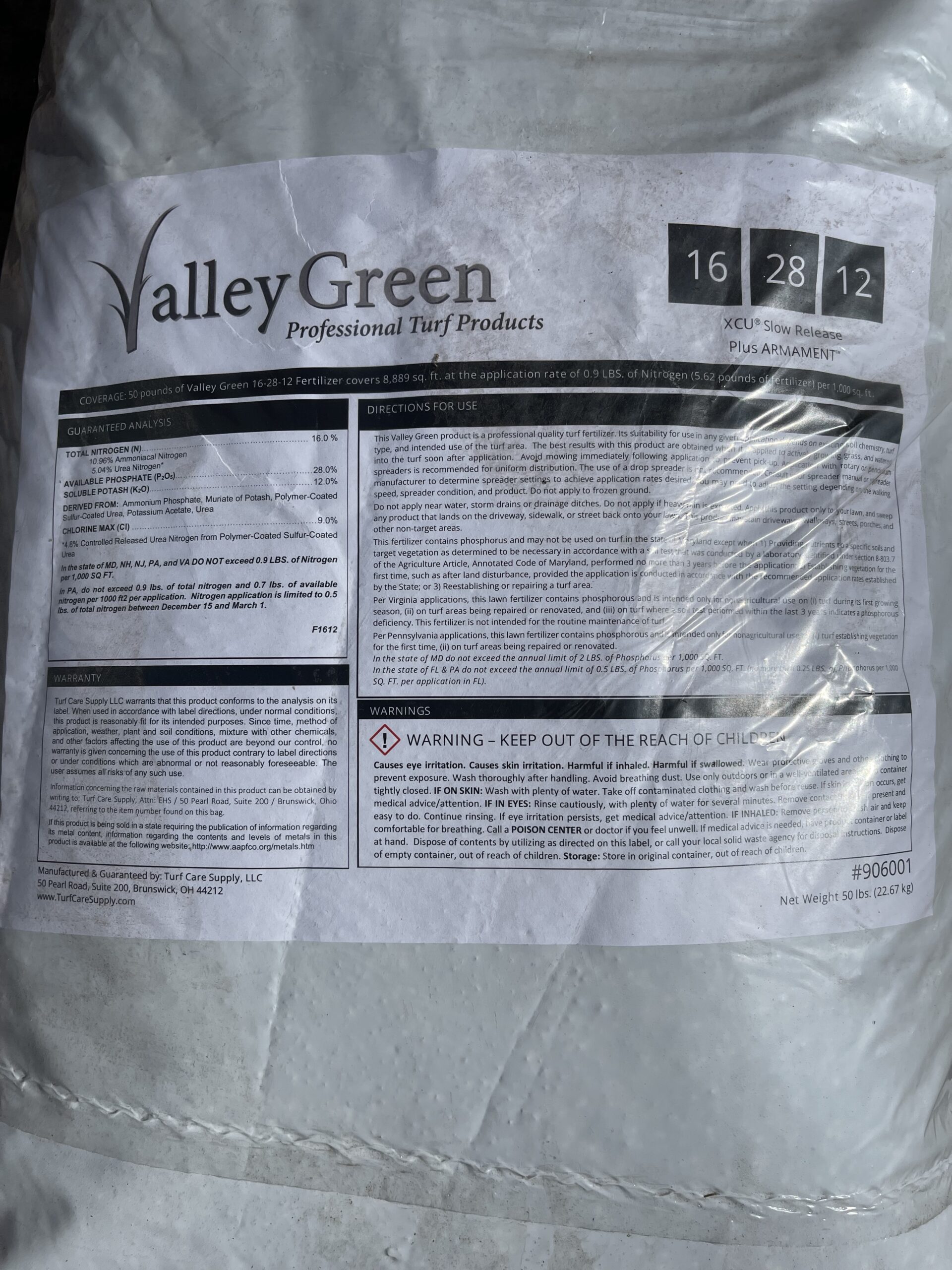 Starter Fertilizer 50lbs